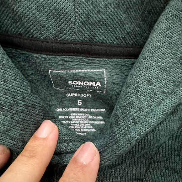 Boy SONOMA Pullover Sweater - Picture 3 of 3